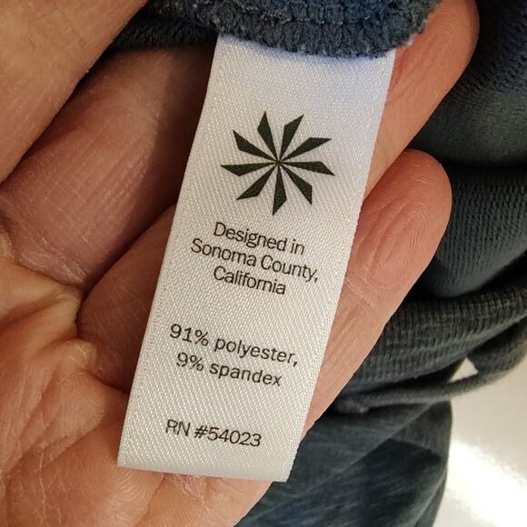 Athleta Techie Terry Mini Skirt in Heathered Charcoal Gray Size Small - Picture 9 of 11